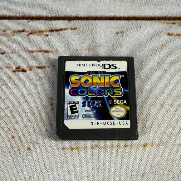 Sonic Colors Nintendo DS Game Action Adventure SEGA 2010 E Rating - Picture 1 of 2